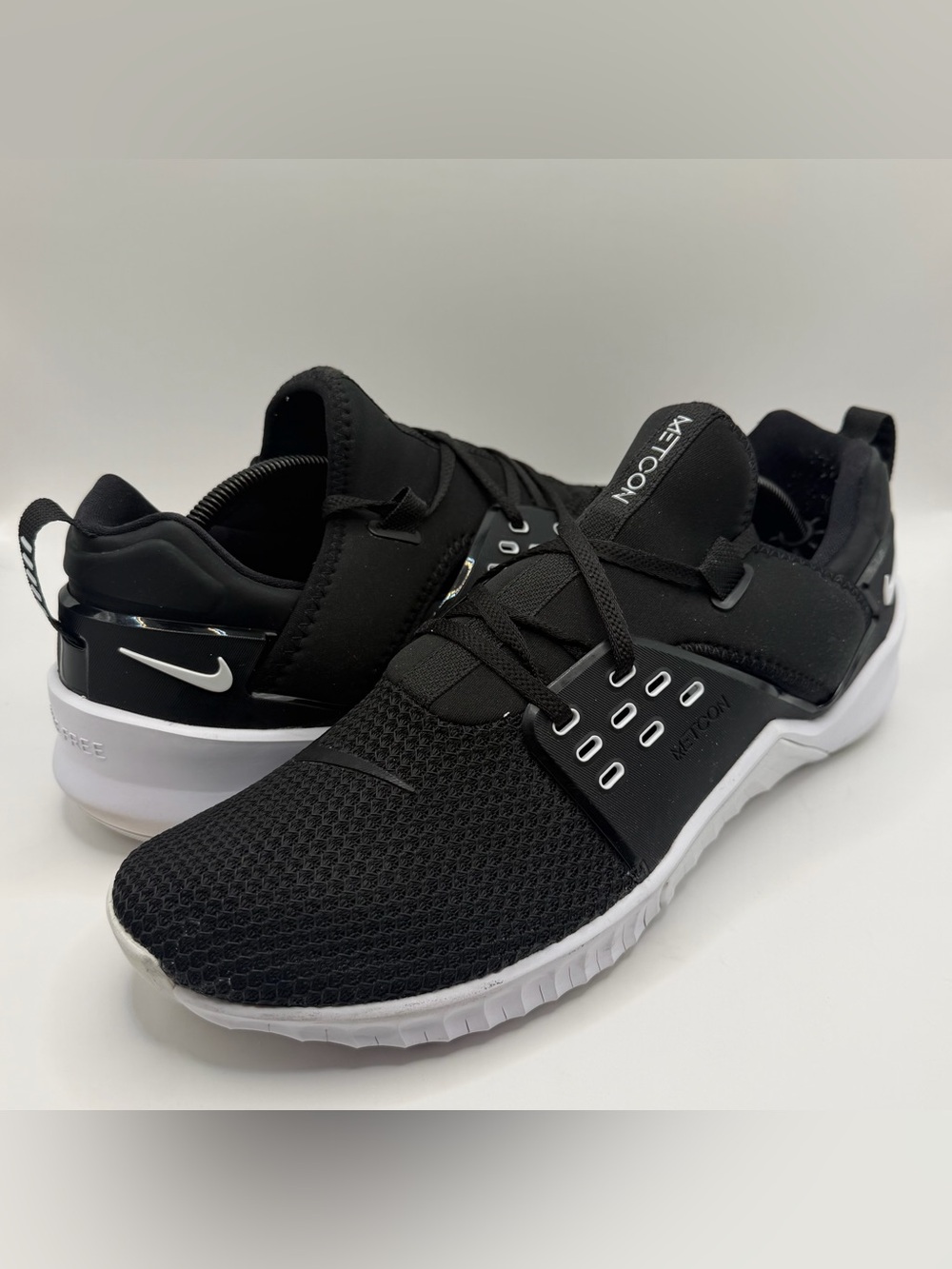 Nike Free X Metcon 2 Black White Men's Size 12 Training CrossFit AQ8306-004